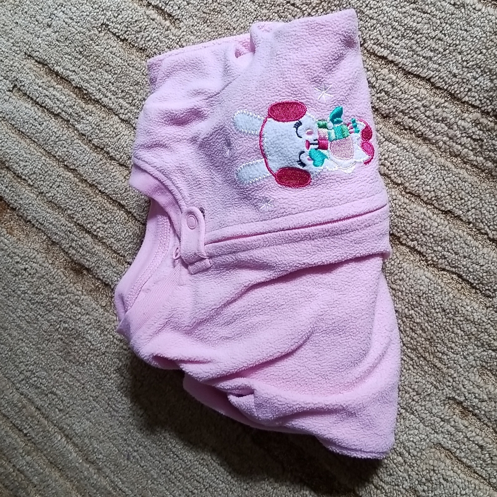 5/25 long sleeve footie pj size 12m by jumping beans